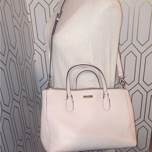 Genuine Leather Kate  Spade Leighann Satchel in Beautiful  BLUSH Pink